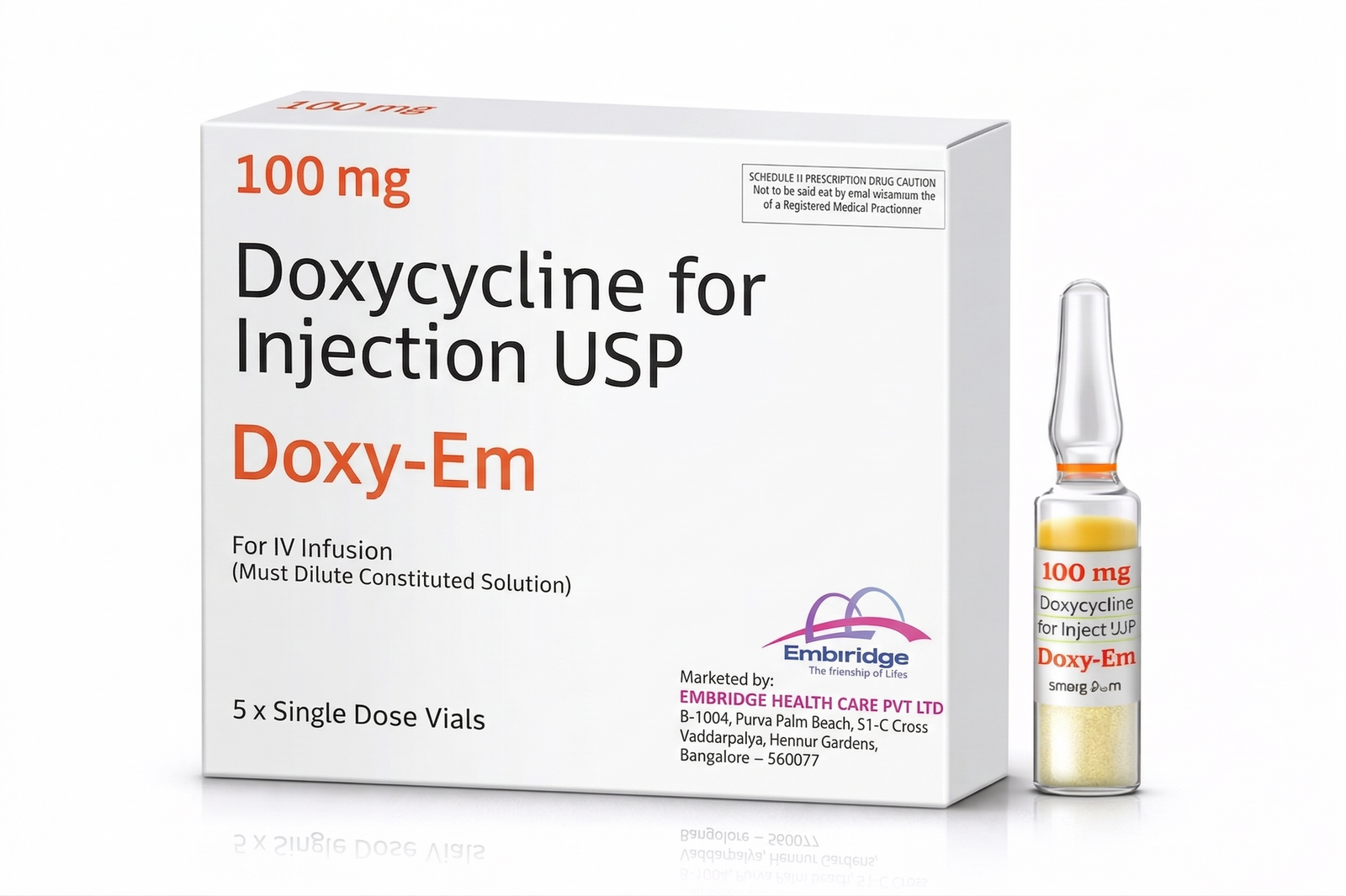 Doxy-Em (Doxycycline for Injection USP)